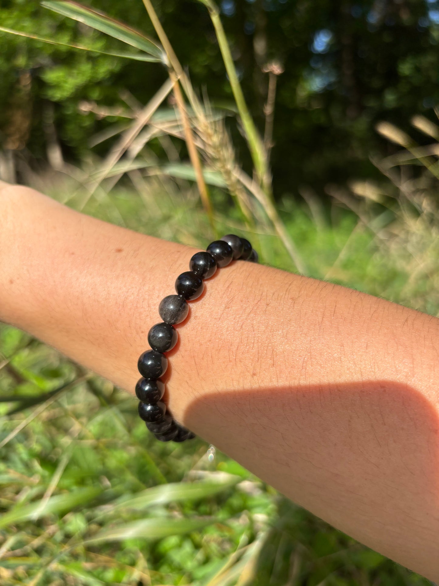 Silver Obsidian - Bracelet