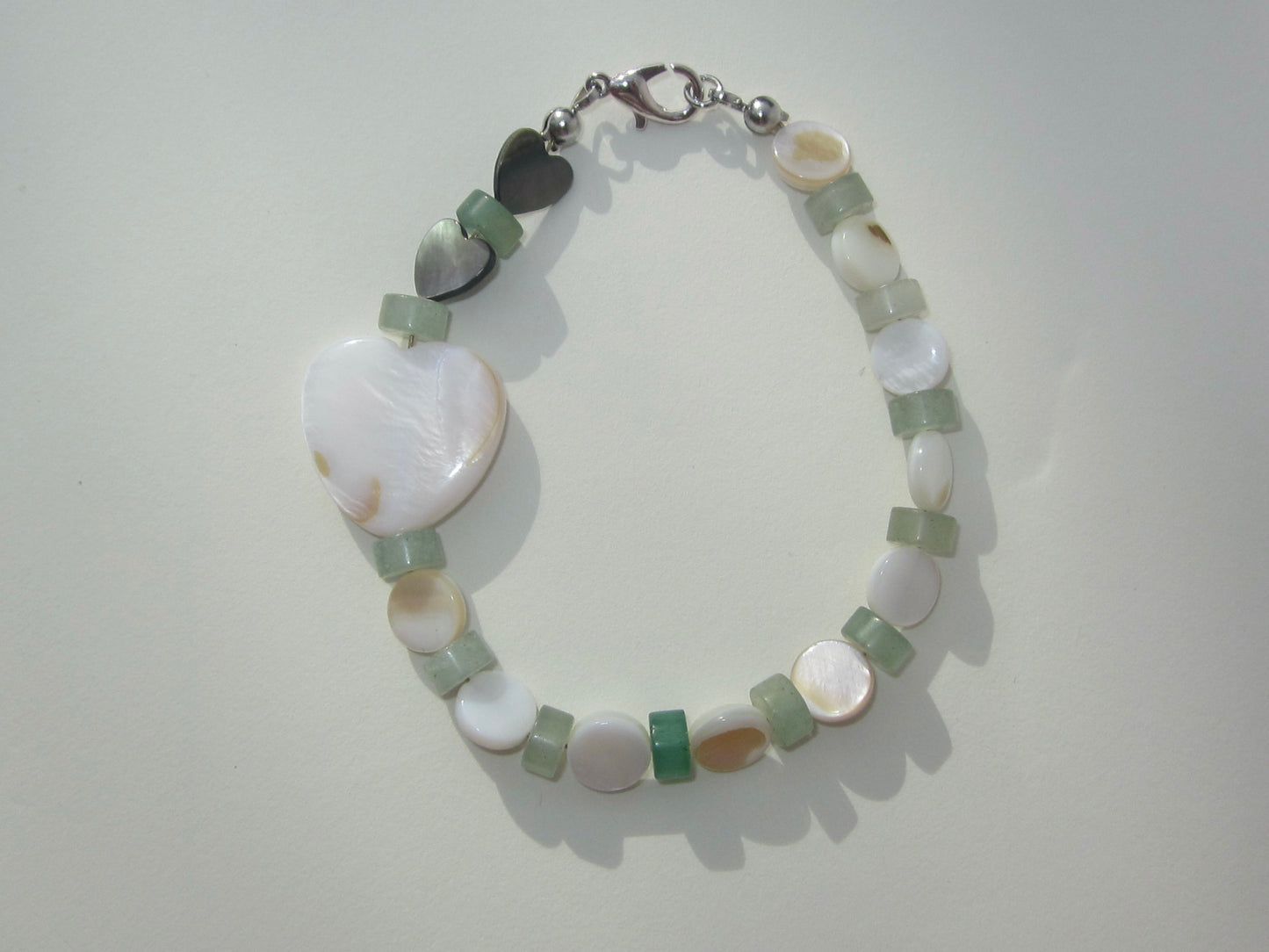 AVENTURINE & SHELL - BRACELET