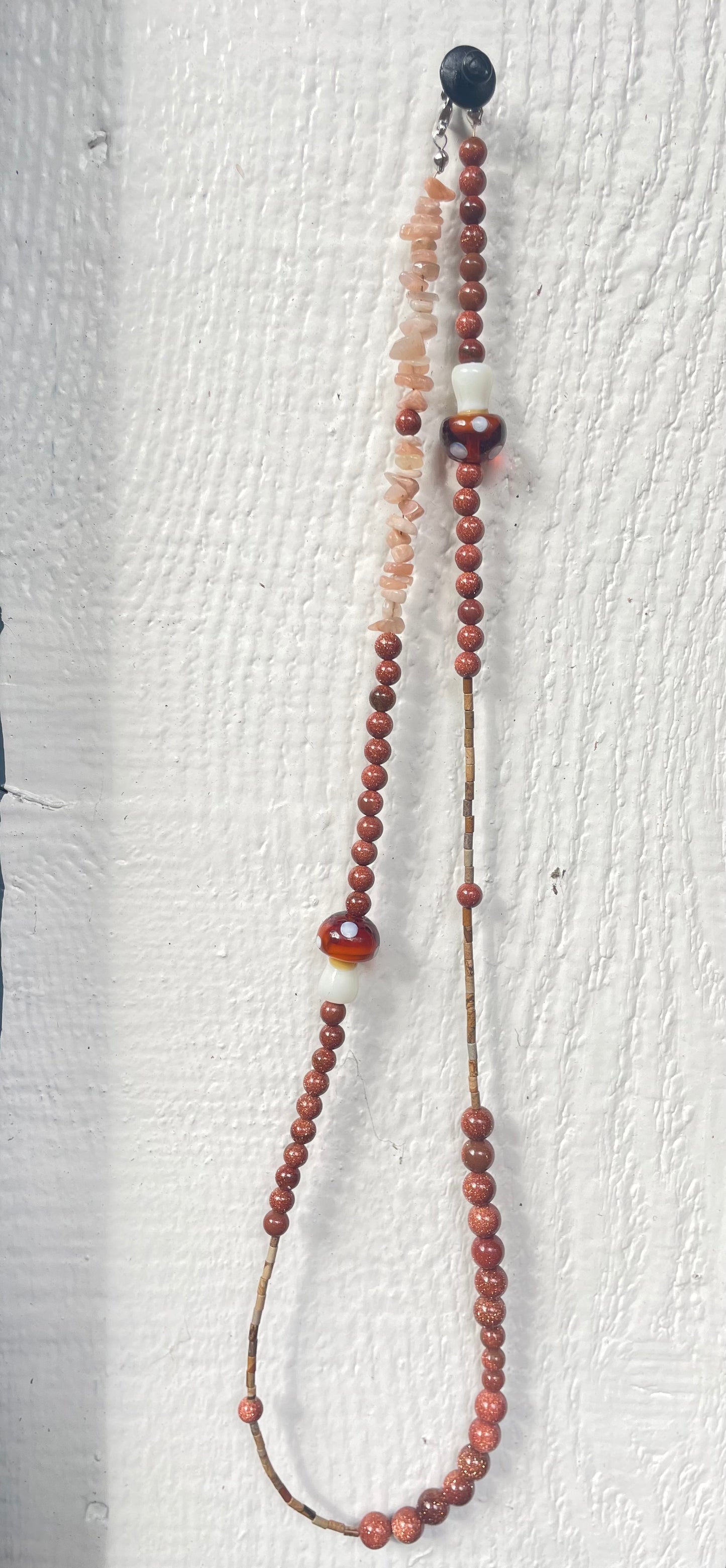 SUNSTONE & SCRIPT JASPER - WAIST BEADS