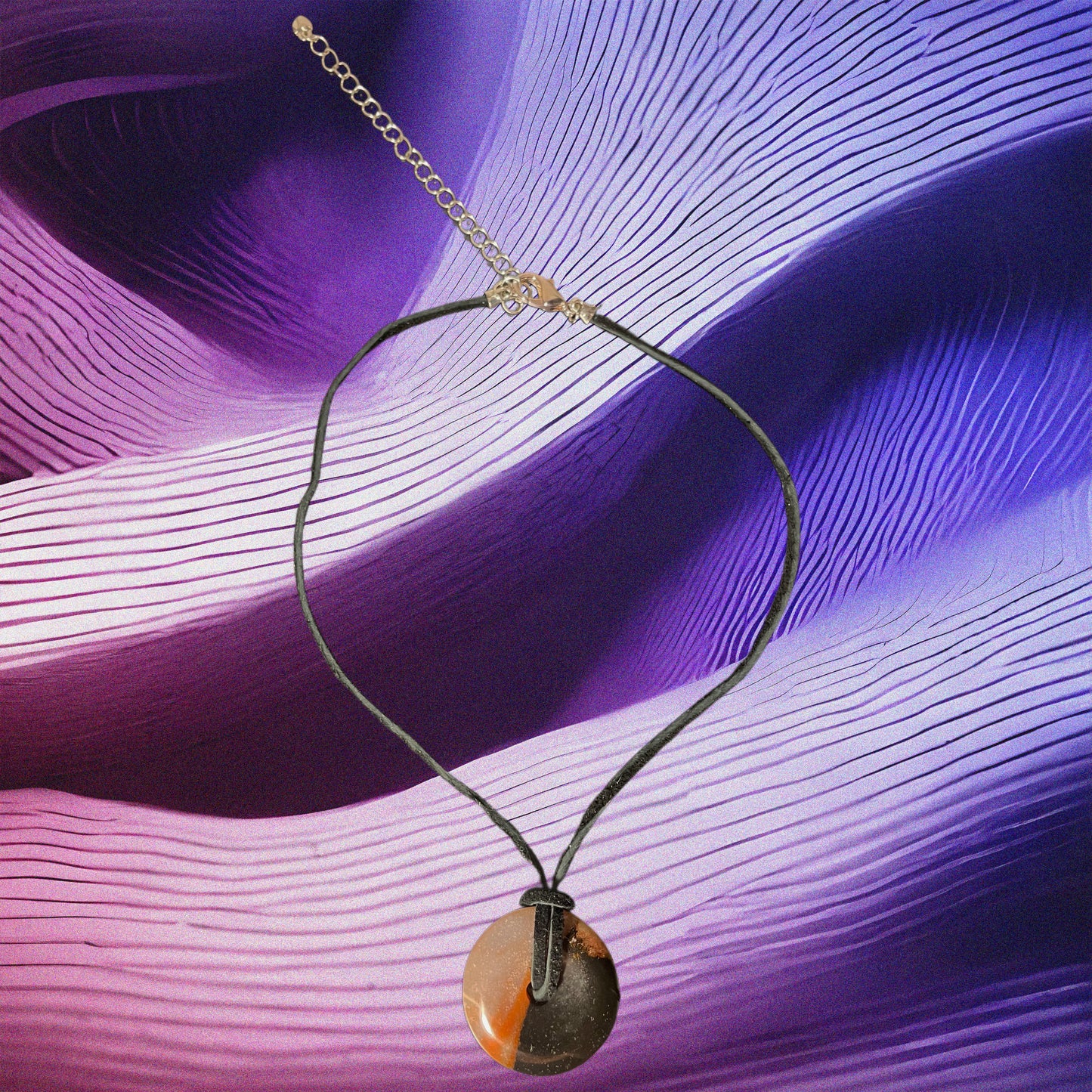 AGATE DONUT - NECKLACE