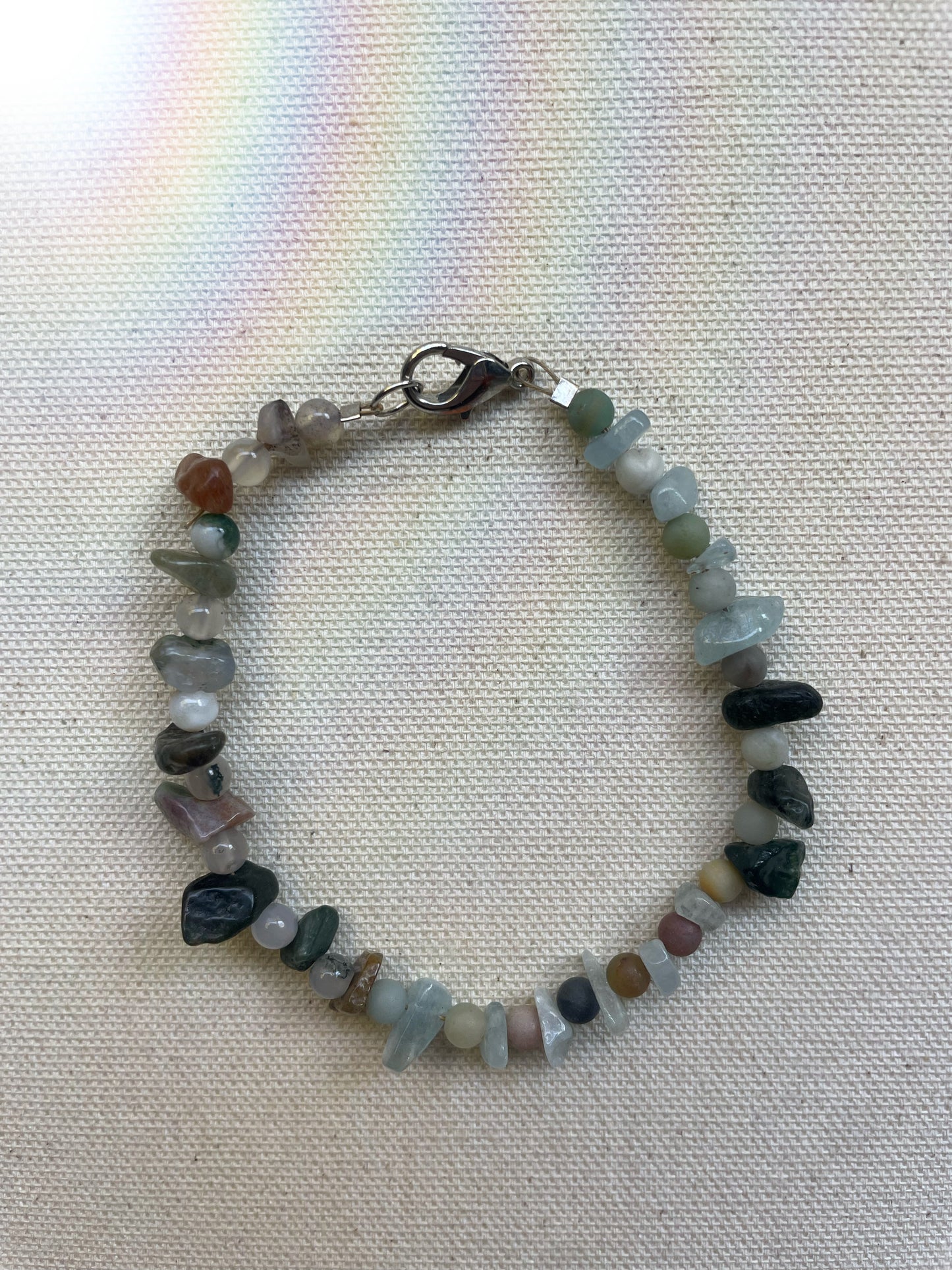 ANGELITE & JASPER - BRACELET