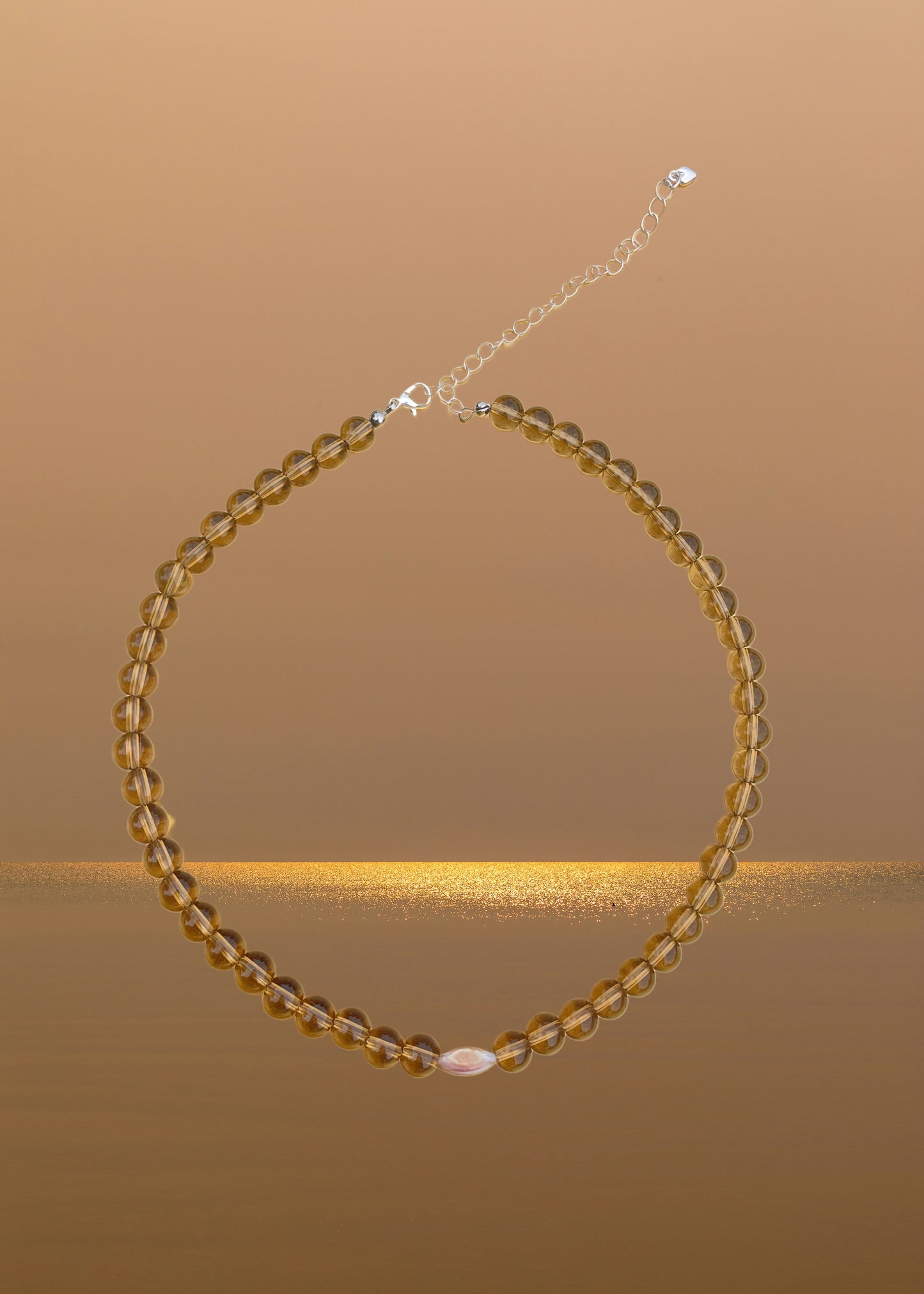 EMBER - SMOKY QUARTZ & SHELL