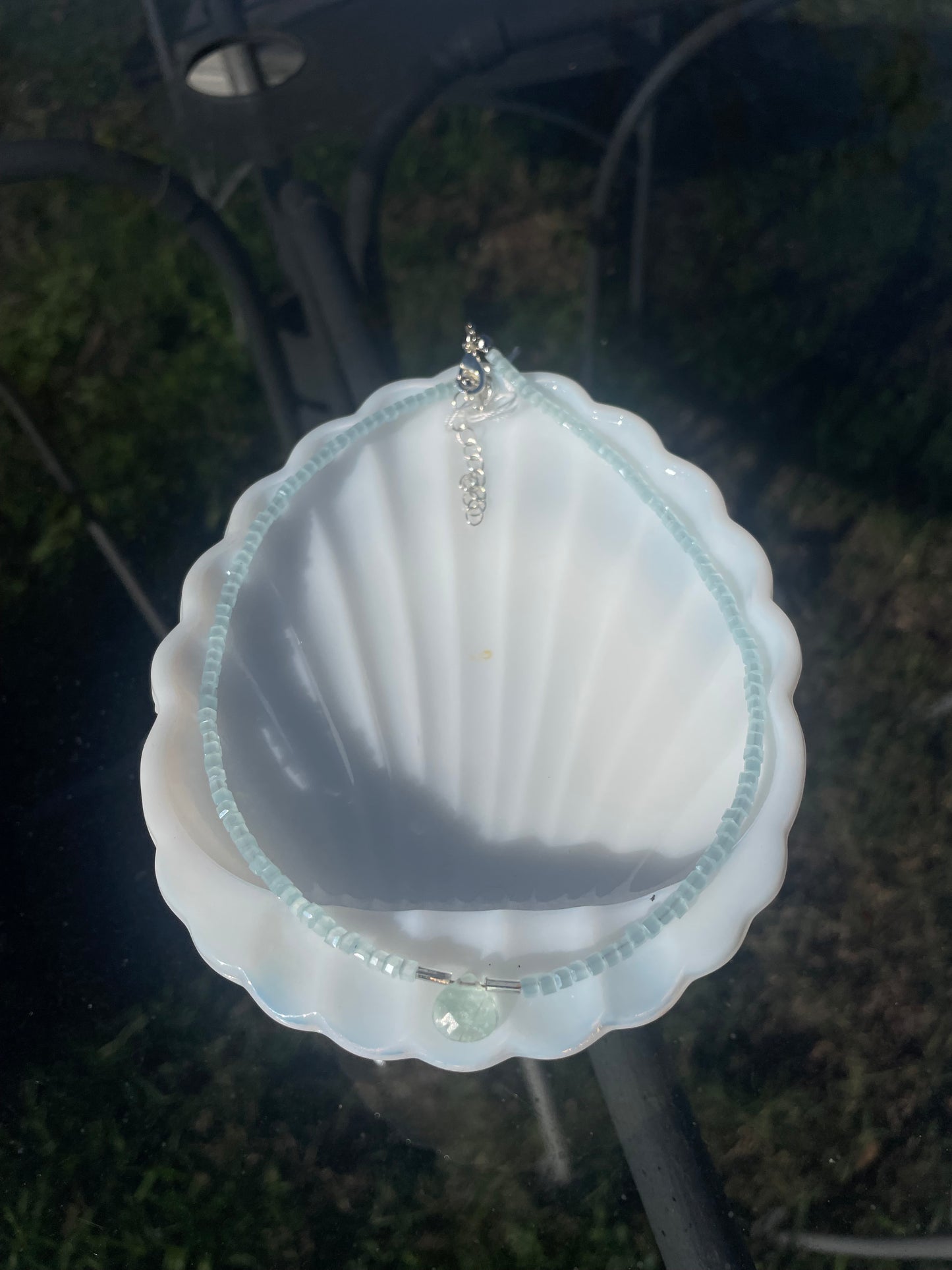 BLUE FLOURITE - NECKLACE