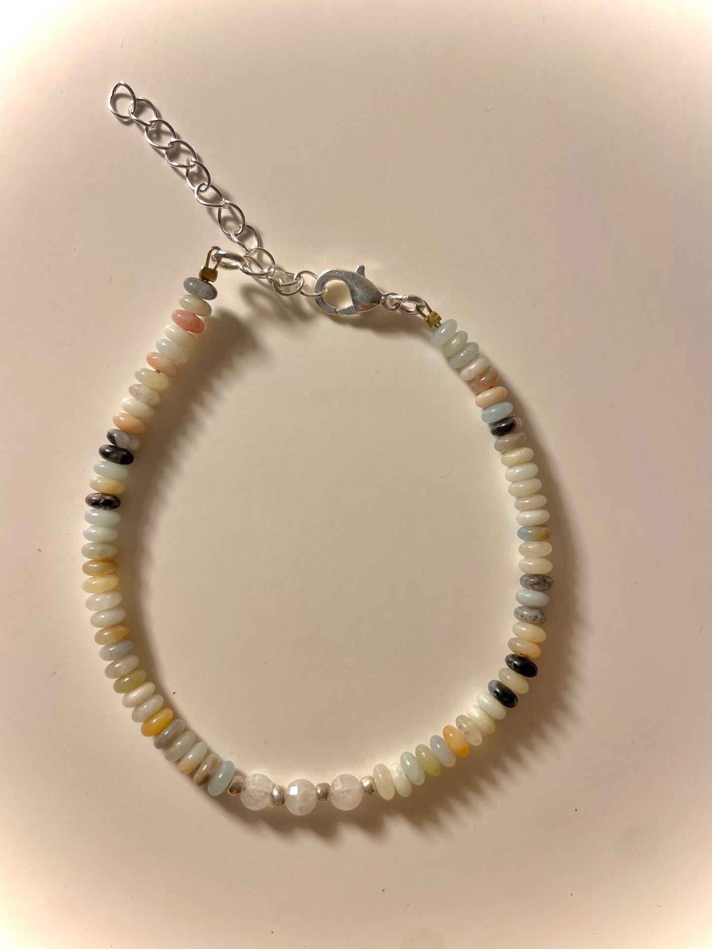 HOWLITE & AMAZONITE - BRACELET