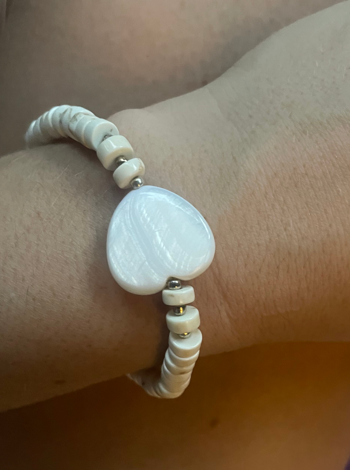 OH SHUCKS . HEART - BRACELET
