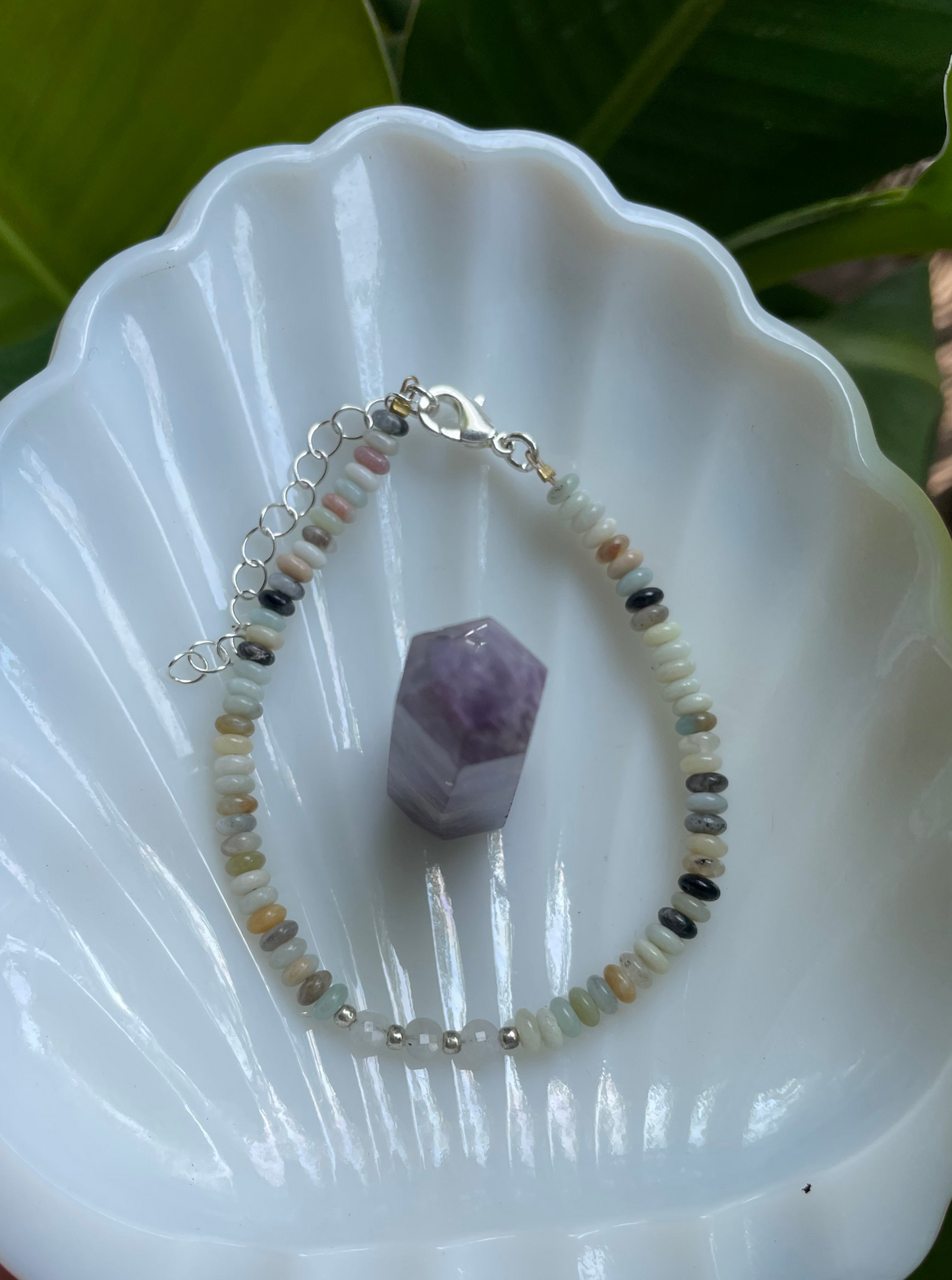 HOWLITE & AMAZONITE - BRACELET