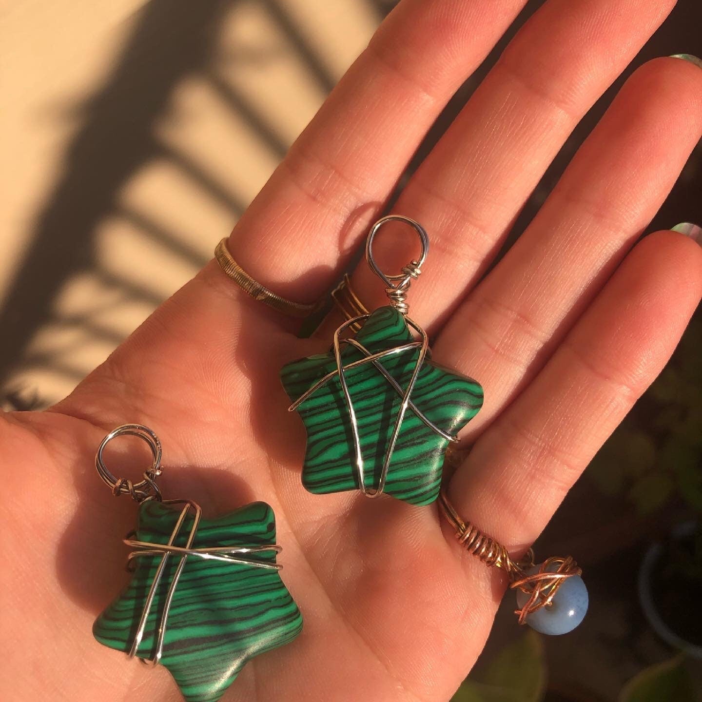 MALACHITE - PENDANTS