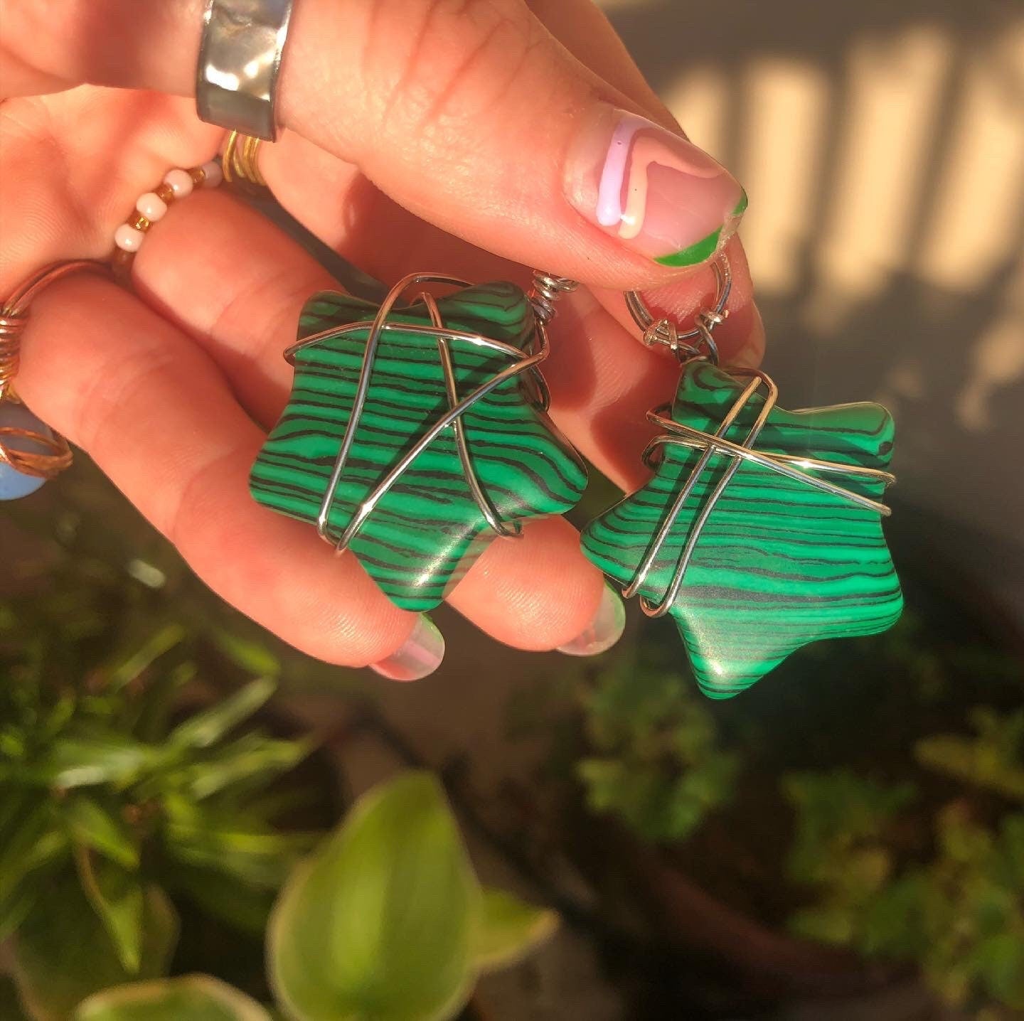 MALACHITE - PENDANTS
