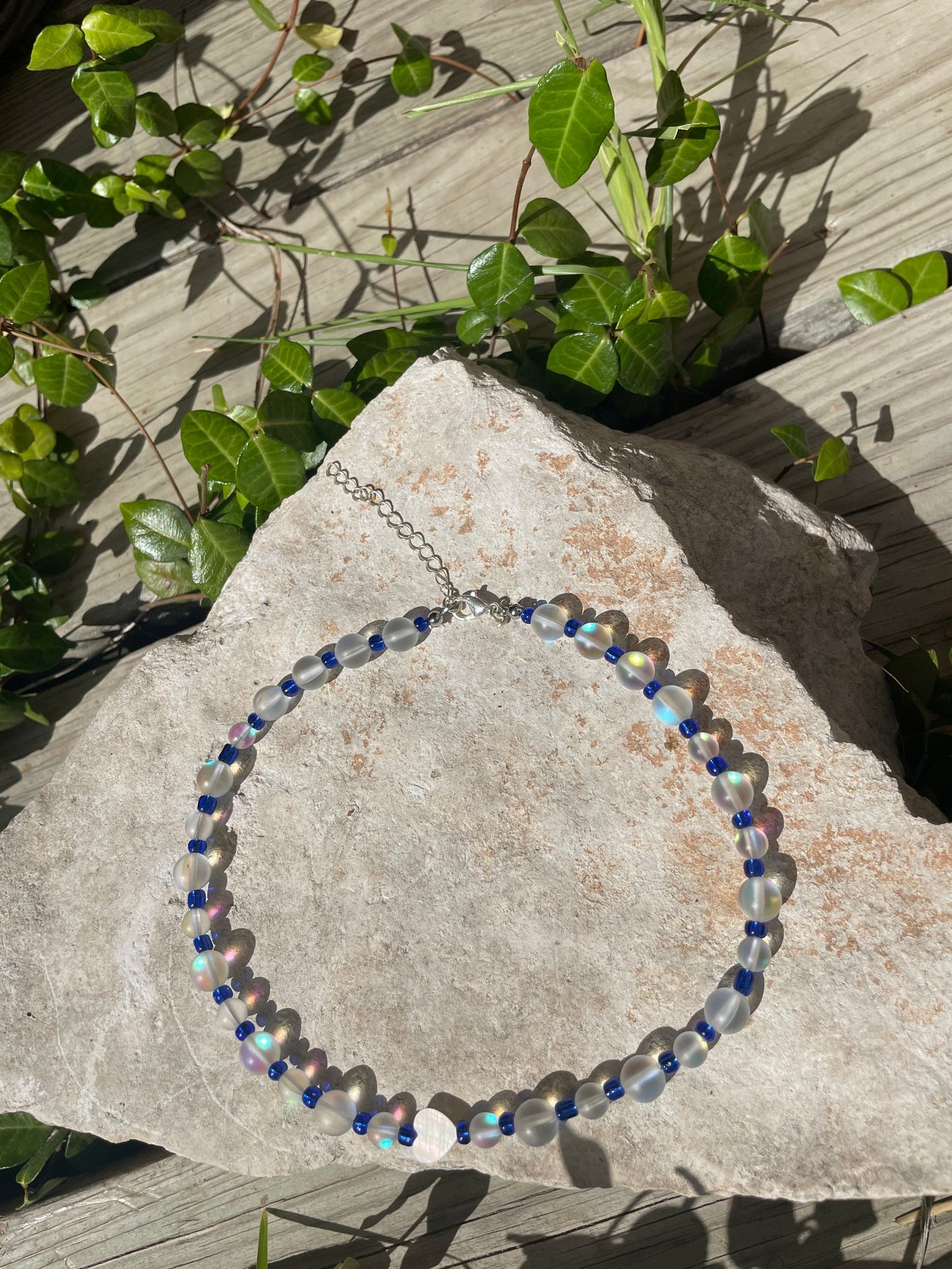 RAINBOW HEART - CHOKER