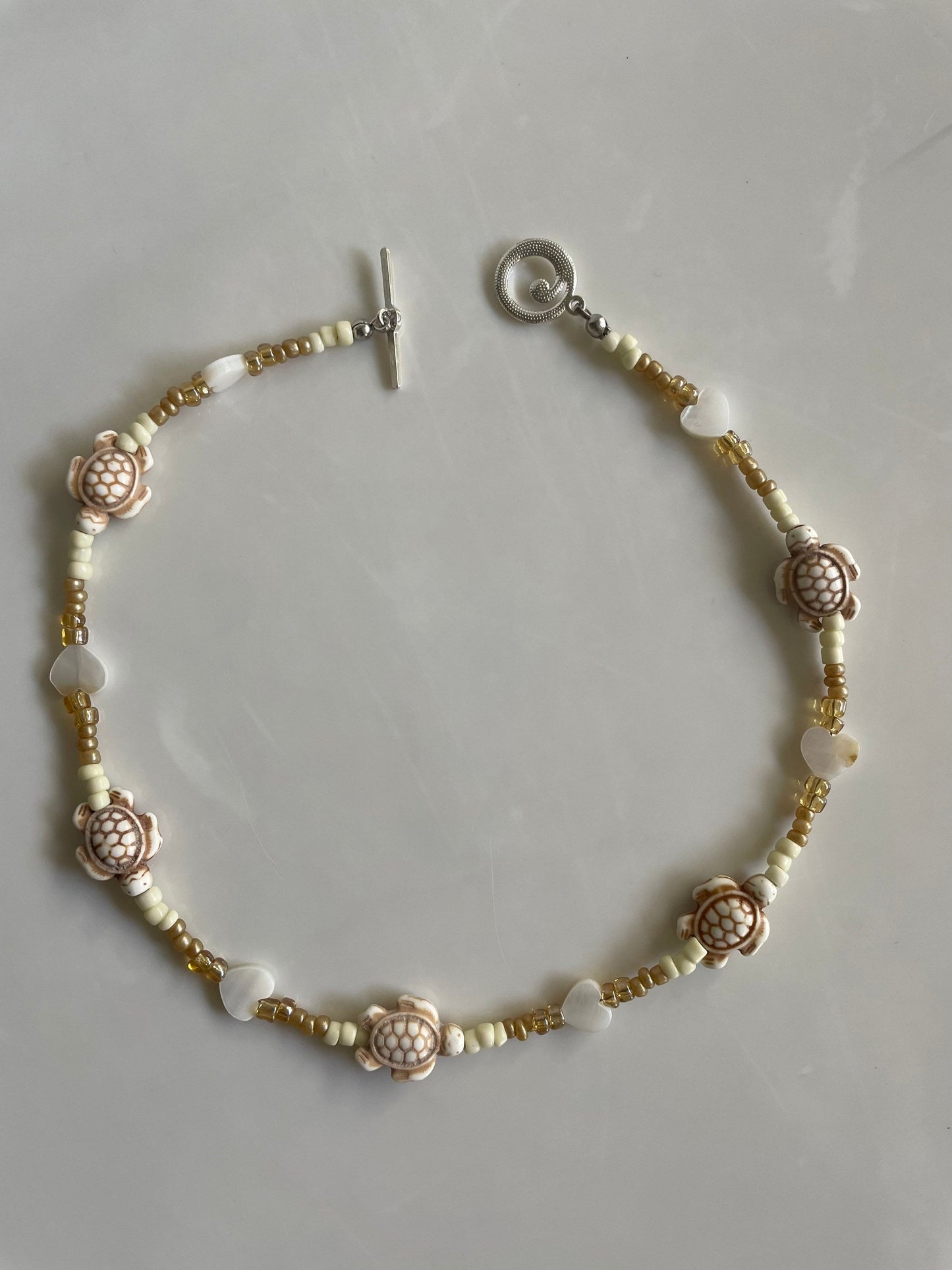 PEACE, LOVE & TURTLES - CHOKER