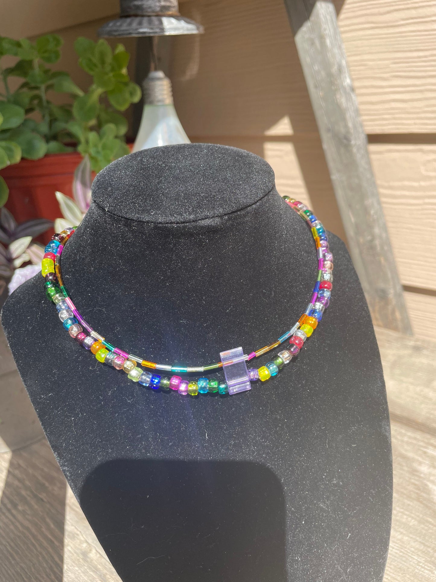 DOUBLE RAINBOW - CHOKER