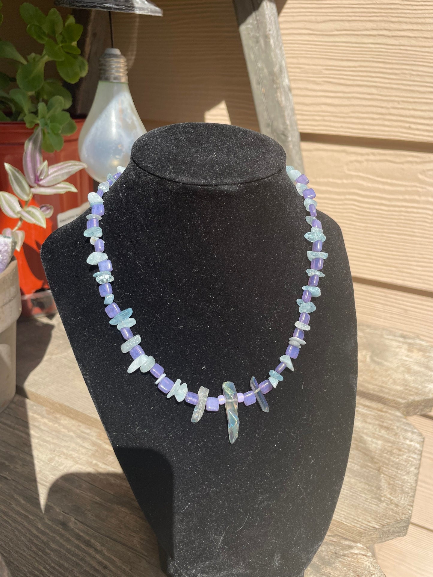 ANGELITE - NECKLACE