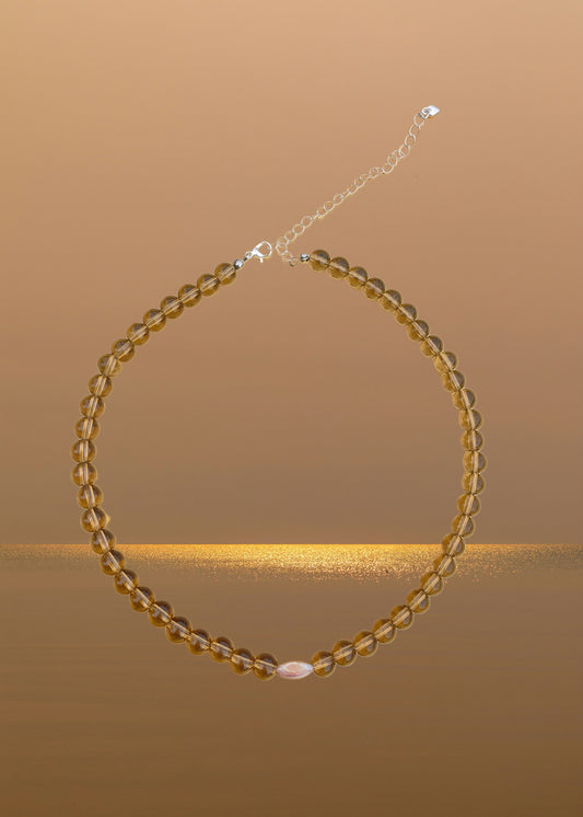EMBER - SMOKY QUARTZ & SHELL